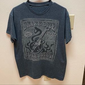 Men’s Snake Bite Rhythm & Blues Graphic T-Shirt